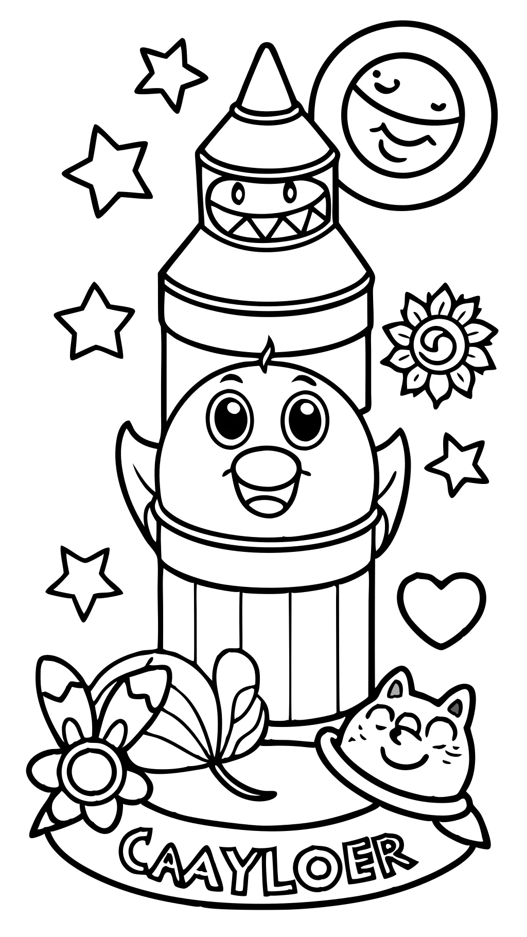 free crayola coloring pages